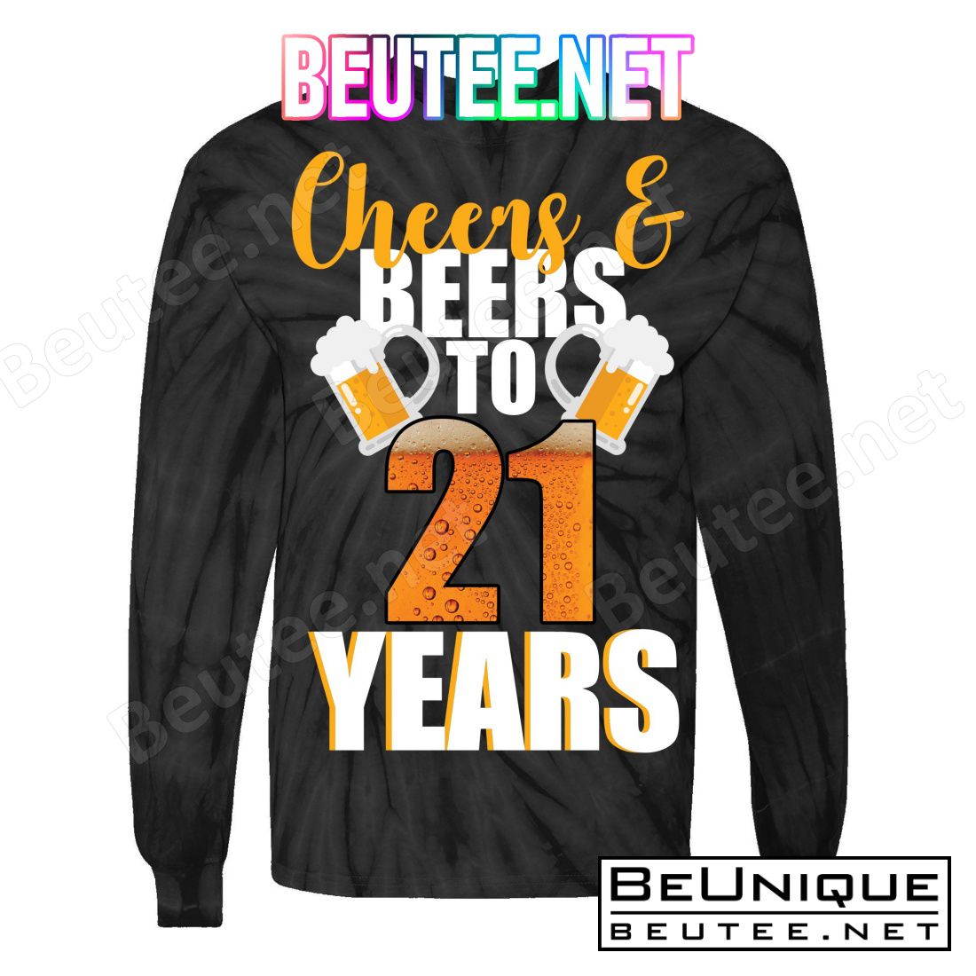 21st Birthday Cheers & Beers To 21 Years T-Shirts