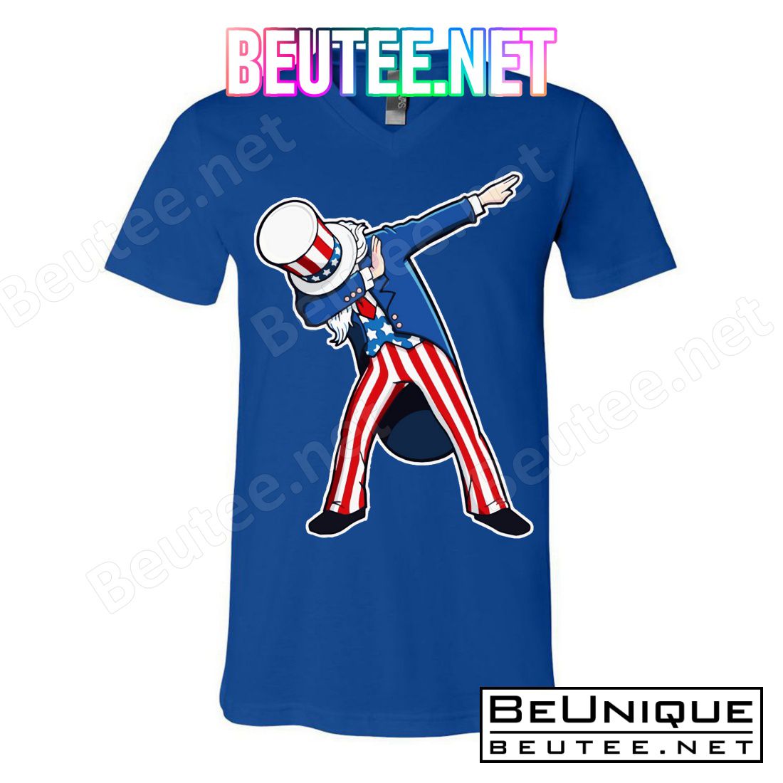 Dabbing Uncle Sam 4th of July Independence Day T-Shirts