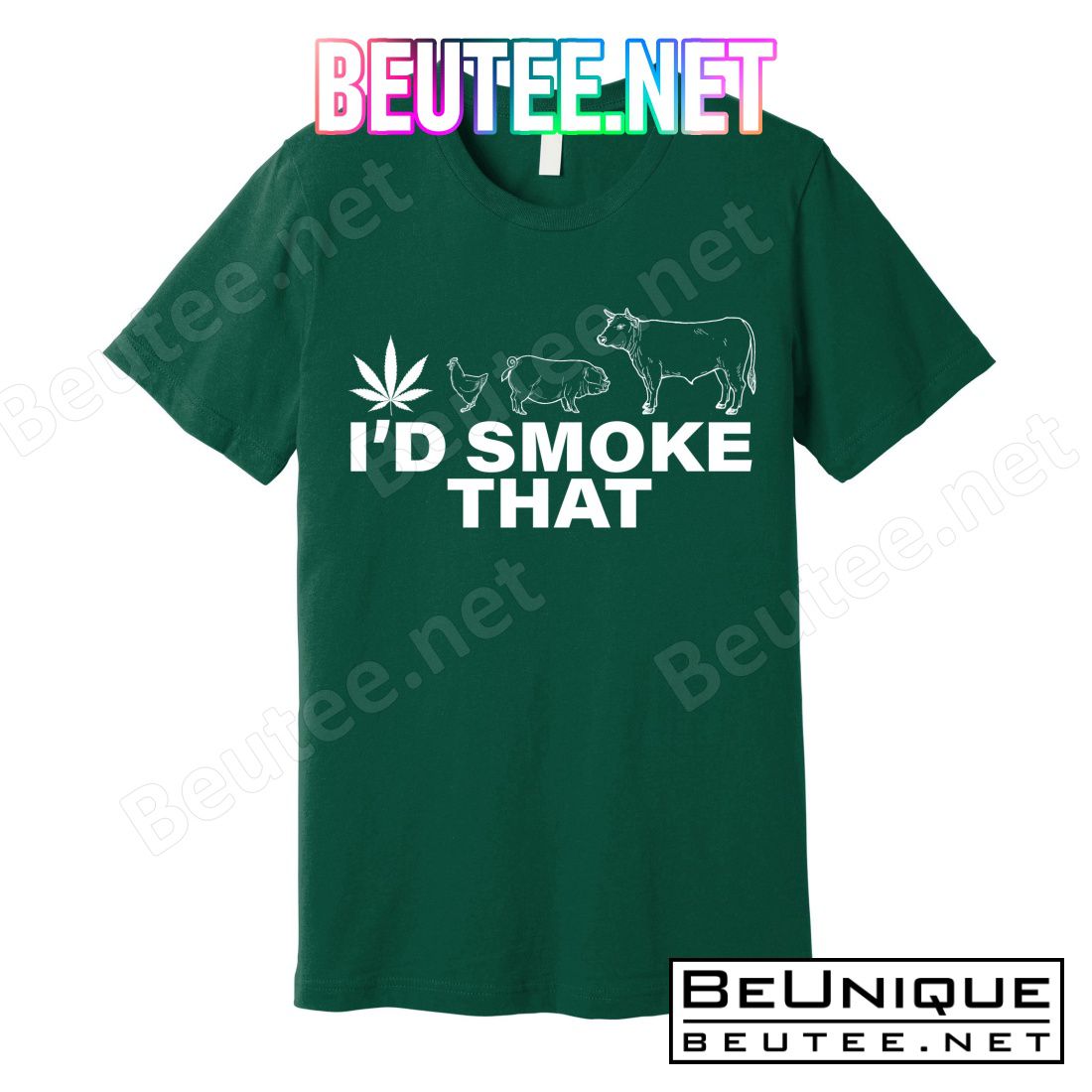 I'd Smoke That Pot Head Marijuana T-Shirts