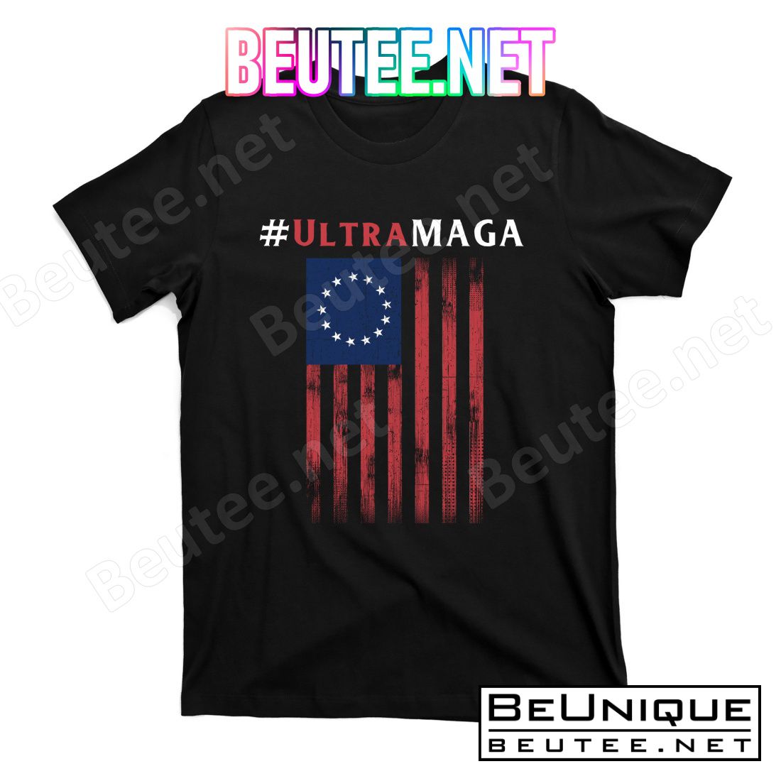 Ultra MAGA Funny Conservative Anti Biden T-Shirts