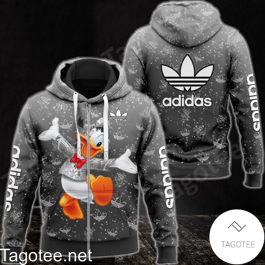Adidas With Donald Grey Hoodie