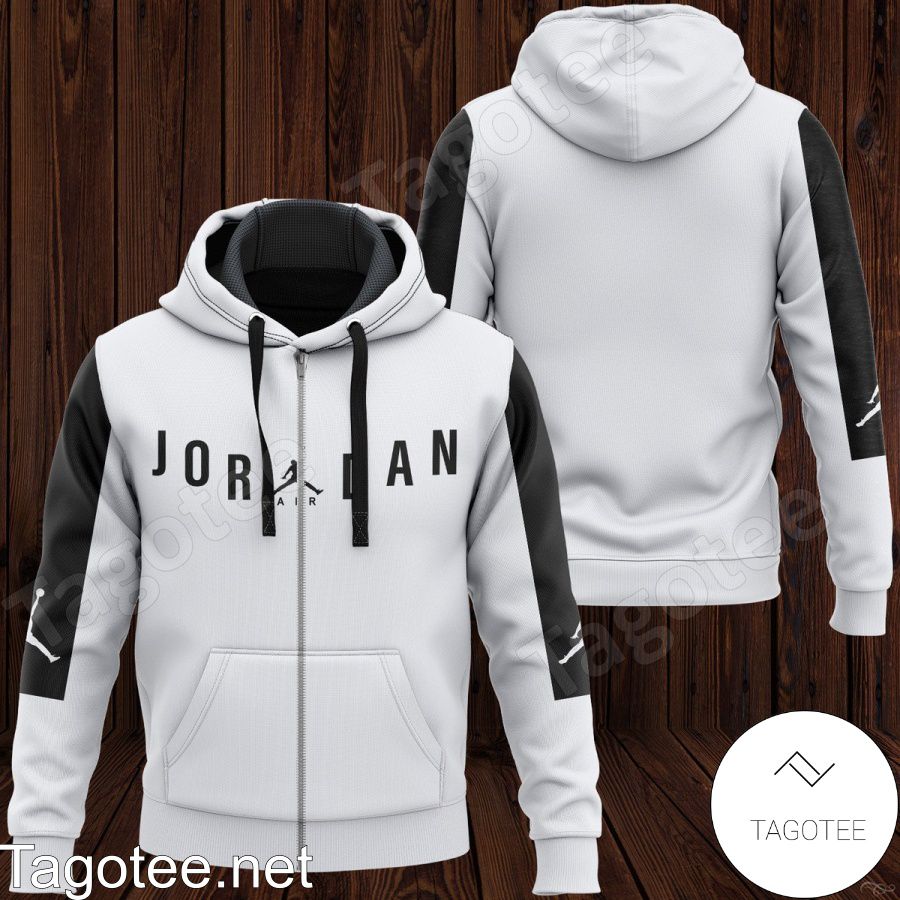 Jordan Air Brand White Hoodie