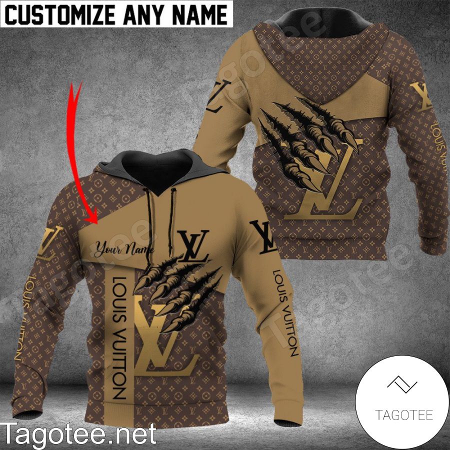 Personalized Louis Vuitton Brand Distinct Logo Monster Claw Hoodie