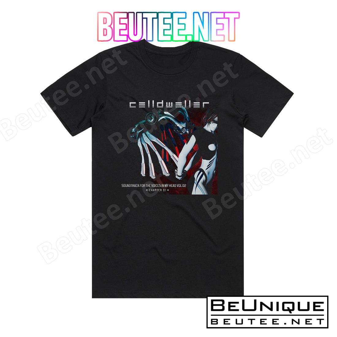 Celldweller Soundtrack For The Voices In My Head Volume 02 Chapter 1 Album Cover T-Shirt