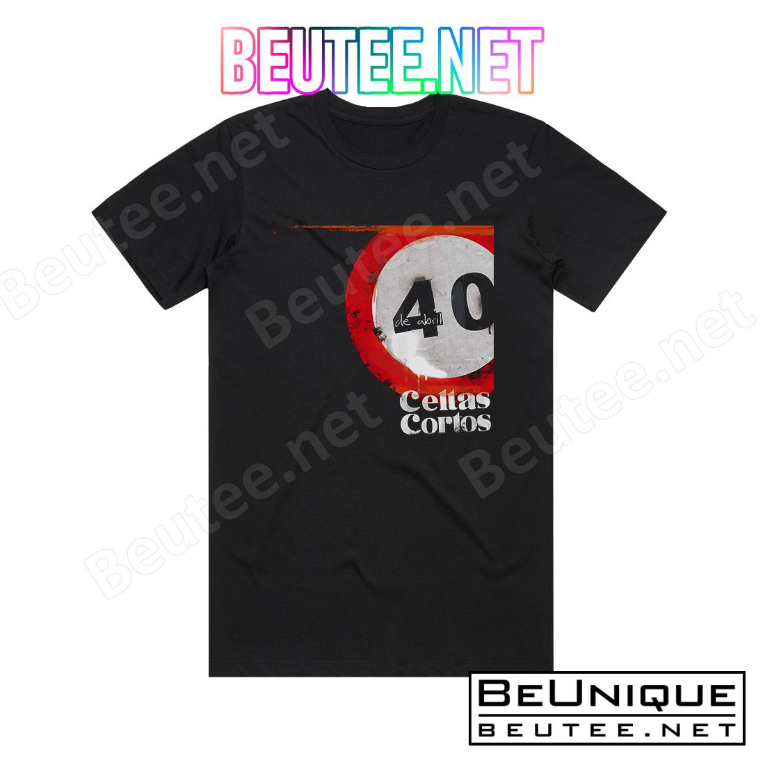 Celtas Cortos 40 De Abril Album Cover T-Shirt
