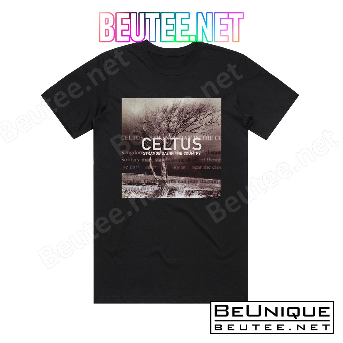 Celtus Strange Day In The Country Album Cover T-Shirt