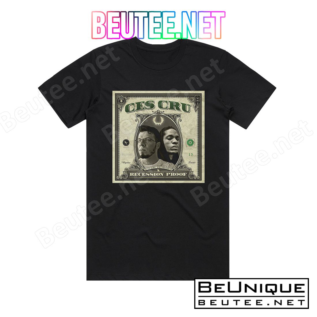 Ces Cru Recession Proof Album Cover T-Shirt