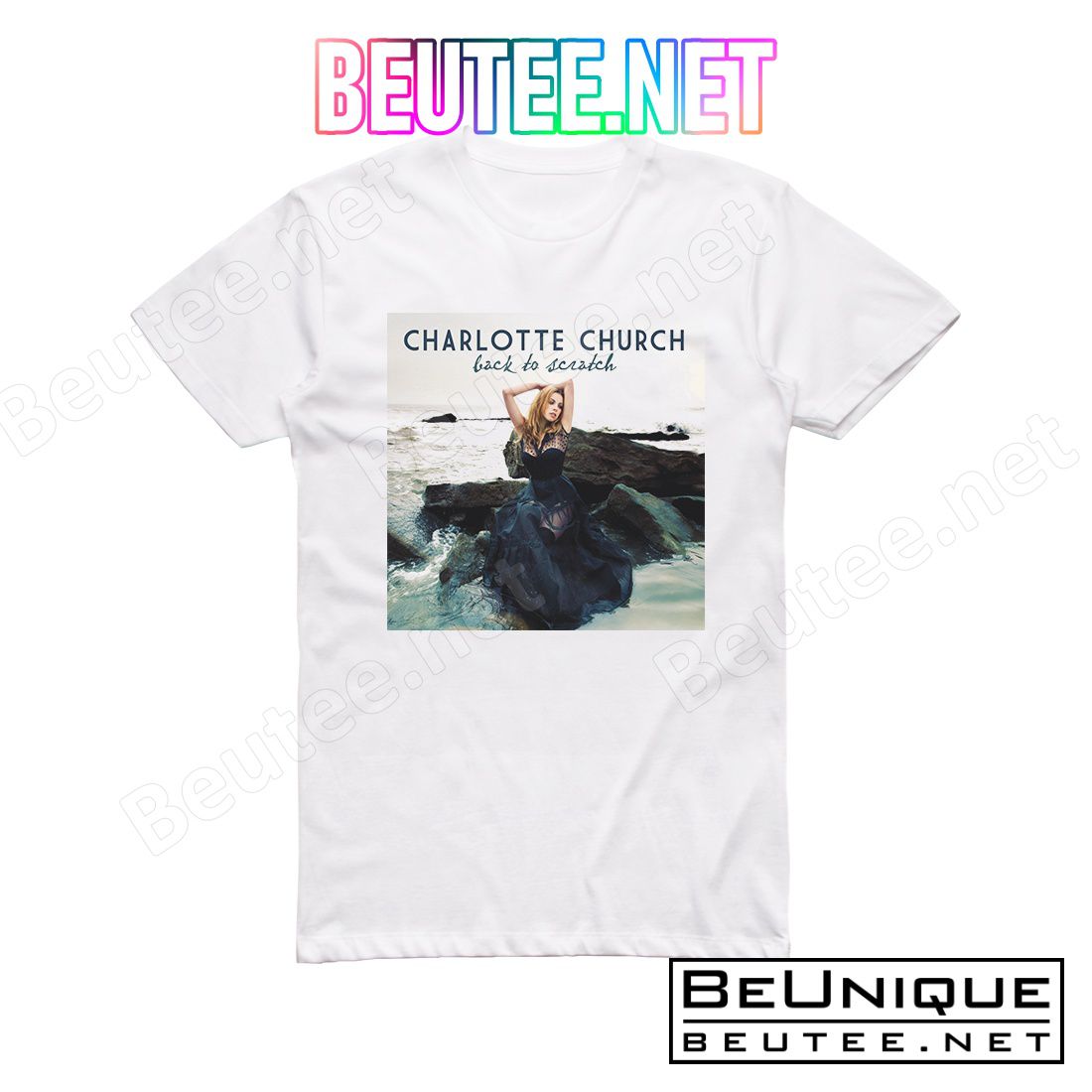 Charlotte Church Back To Scratch Album Cover T-Shirt