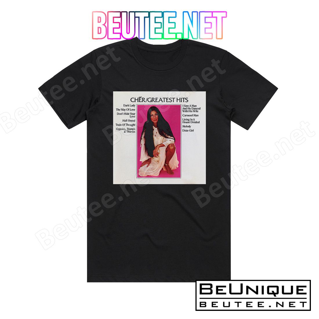 Cher Greatest Hits 2 Album Cover T-Shirt