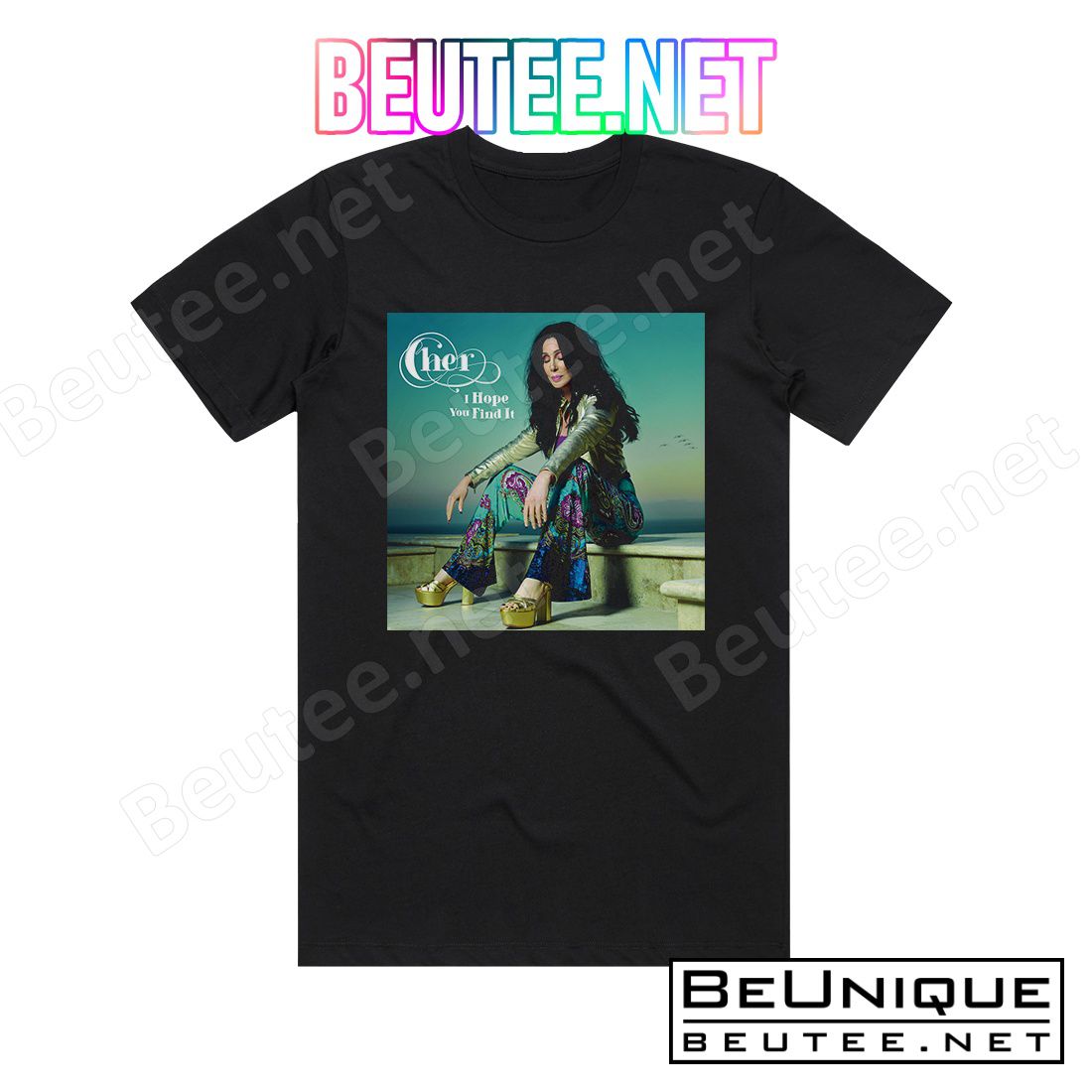 Cher I Hope You Find It Album Cover T-Shirt