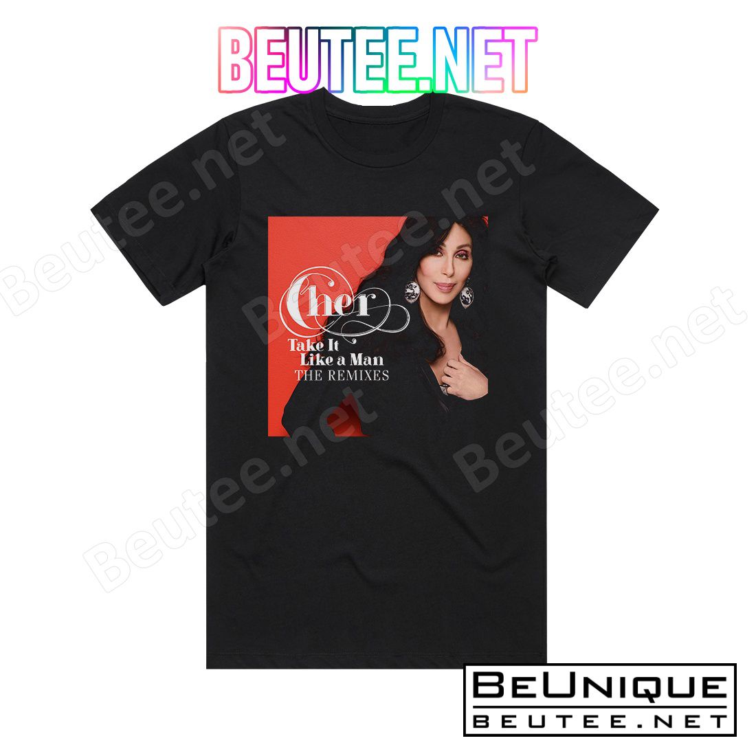 Cher Take It Like A Man 1 Album Cover T-Shirt