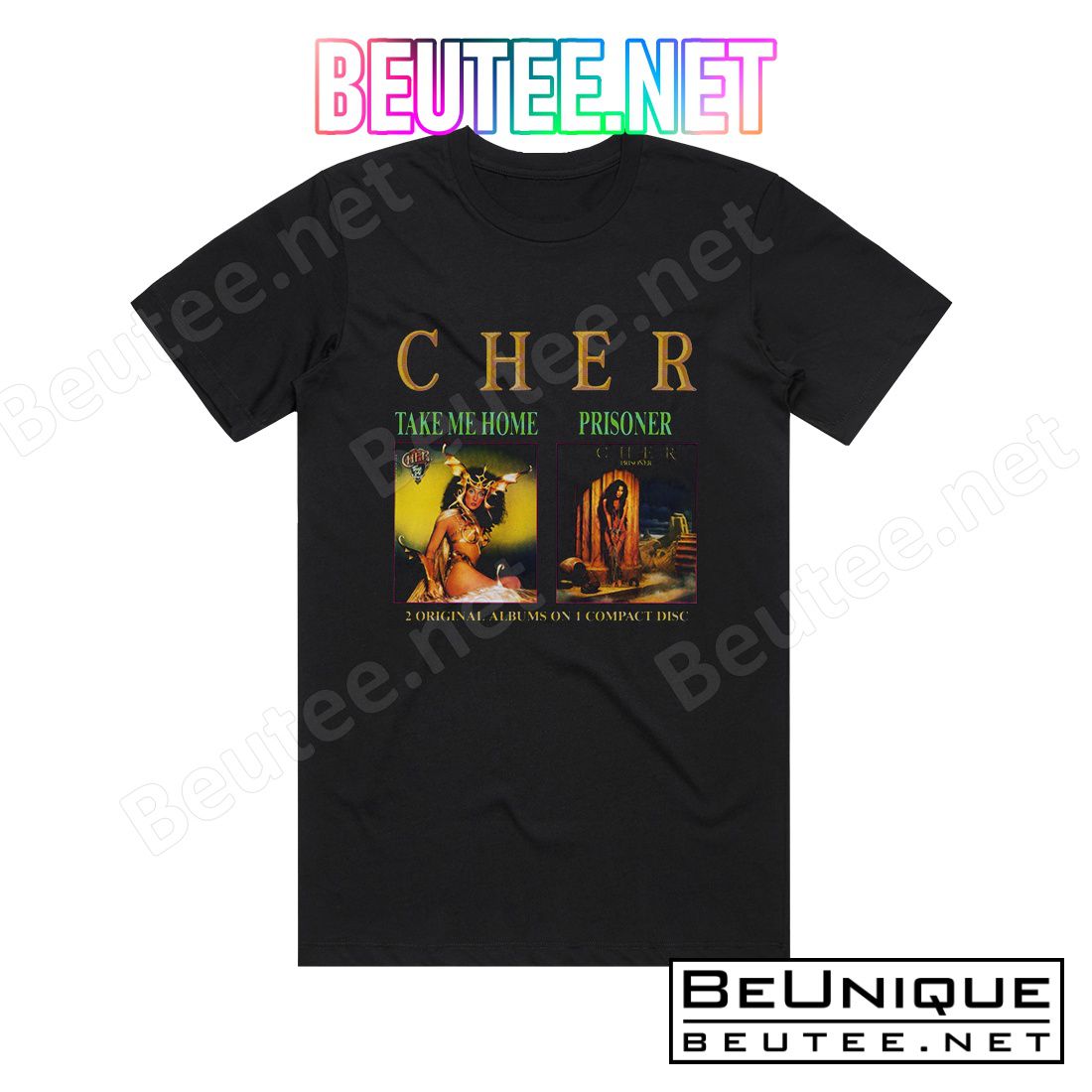 Cher Take Me Home Prisoner Album Cover T-Shirt