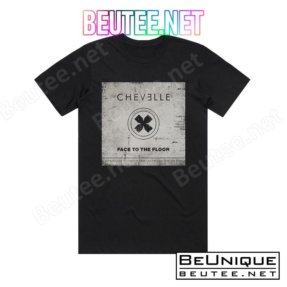 Chevelle Face To The Floor Album Cover T-Shirt