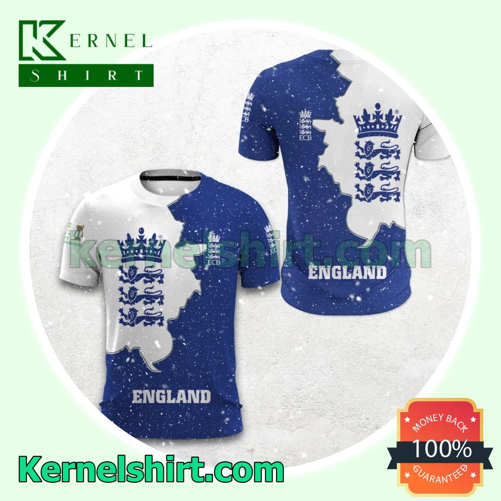England Cricket Team All Over Print Pullover Hoodie Zipper